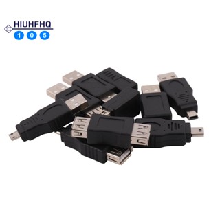 อะแดปเตอร์แปลง OTG 5 Pin F/M USB Male to Female Micro-USB ขนาดเล็ก 10 ชิ้น