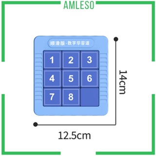 [Amleso] ของเล่นตัวเลขปริศนาดิจิทัล แบบเลื่อน เพื่อการเรียนรู้ สําหรับเด็ก