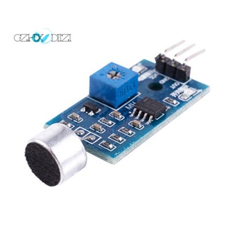 โมดูลเซนเซอร์ขยายเสียงไมโครโฟน 3.3V 3.5V LM393 สําหรับ Arduino