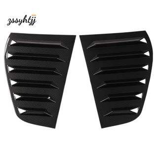 สติกเกอร์ ทรงสามเหลี่ยม ลายฉลาม สําหรับติดตกแต่งกระจกมองหลังรถยนต์ VW VW GOLF GOLF R GTI MK6 2010-2014