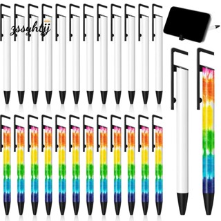 ปากกาลูกลื่นเปล่า 12 ชิ้น พร้อมคลิปหนีบ สําหรับสํานักงาน
