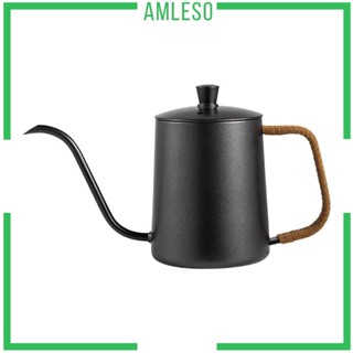 [Amleso] เครื่องชงกาแฟดริป แบบแคบ ยาว ไม่เป็นสนิม