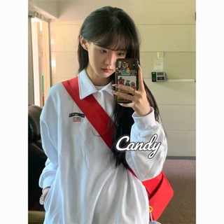 Candy Kids  เสื้อผ้าผู้ญิง แขนยาว เสื้อฮู้ด คลุมหญิง สไตล์เกาหลี แฟชั่น  Trendy fashion สไตล์เกาหลี ทันสมัย A28J1BJ 36Z230909