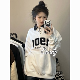 Candy Kids  เสื้อผ้าผู้ญิง แขนยาว เสื้อฮู้ด คลุมหญิง สไตล์เกาหลี แฟชั่น  สไตล์เกาหลี Beautiful ทันสมัย ทันสมัย A28J1B8 36Z230909