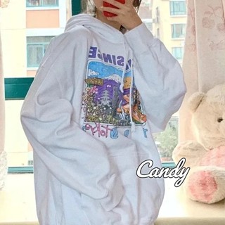 Candy Kids  เสื้อผ้าผู้ญิง แขนยาว เสื้อฮู้ด คลุมหญิง สไตล์เกาหลี แฟชั่น  สไตล์เกาหลี Beautiful รุ่นใหม่ Comfortable A28J1B0 36Z230909