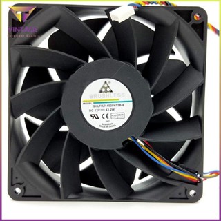 [Instock] 14Cm Cooling Fan 14038 12V 43.2W High Temperature Resistance Large Air Fans [E/6]