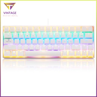 [Ready] 63 Keys Keyboard Mechanical Gaming Backlit Laptop Mini Programmable Keyboards [E/15]