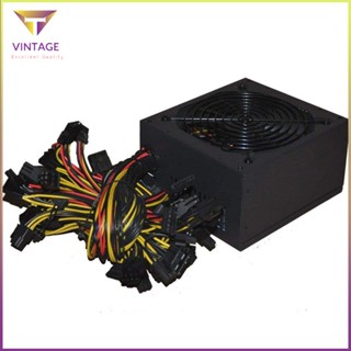 [Ready] Mining Machine Charger 1800W Atx Modular Pc Power Supports 8 Miner Accessories [E/3]