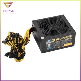 [Instock] 2000W Miner Power Chargers Modular Btc-2000 Short Cable Pc Mining Charger [E/10]