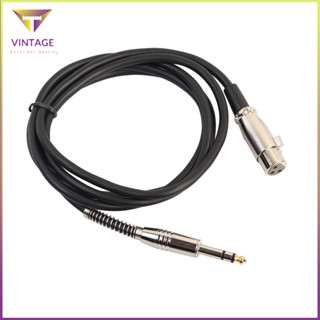 [Ready] Male Stereo Turn Card Farmer Microphone Cable Black Portable Data Transmission [E/3]