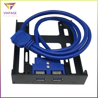 [Instock] Front Floppy Panel 20 Pin Computer Usb 3.0 Expansion High Speed Bracket Cable [E/10]