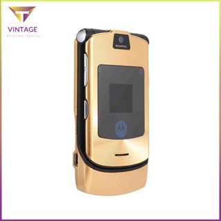 [Instock] Folding Mobile Phone Razr V3I + Simlock-Free With Foil Topp [E/5]