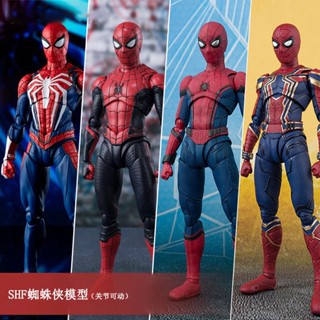 โมเดลฟิกเกอร์ Marvel Fulink Heroes Returnless Expedition Stealth Suit Back to School Season Extraordinary Spiderman ของเล่นสําหรับเด็ก