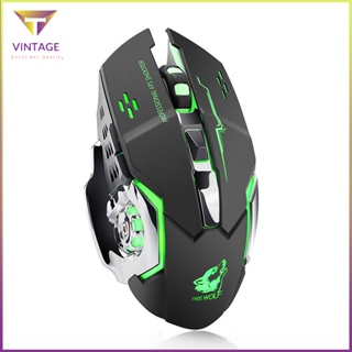 [Ready] X8 Wireless Gaming Mouse Silent 2400Dpi Rechargeable Laptop Gamer Mouses [E/5]