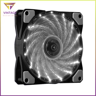 [Ready] Rgb Pc Case Fan Computer Cooling 15 Lights Streamer 12025 Chassis [E/1]