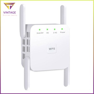 [Ready]  Repeater 5Ghz 1200Mbps Wireless Router Long Range Extender [E/4]