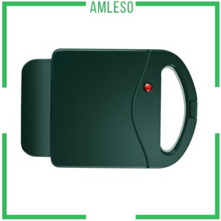 [Amleso] เครื่องทําแซนวิชไฟฟ้า พร้อมไฟแสดงสถานะ ทําความสะอาดง่าย 650W