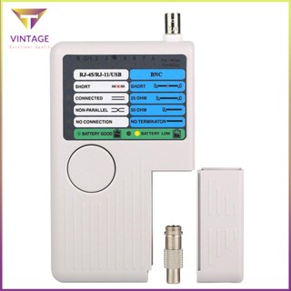 [Ready] Remote Rj11 Rj45 Usb Bnc Lan Network Cable Tester For Utp Stp Cables [E/2]