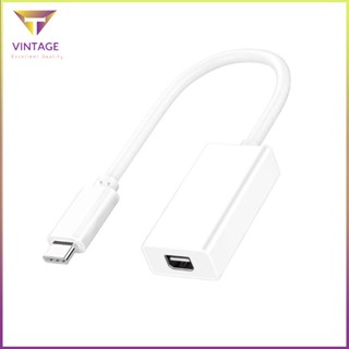 [Ready] Usb-C To Mini Display Port Adapter Usb 3.1 Type C Thunderbolt 2 [E/6]