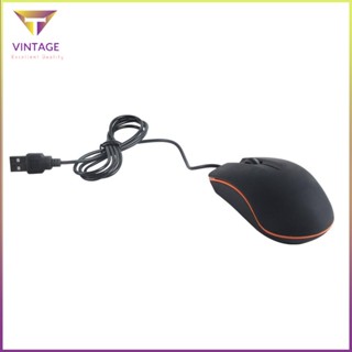 [Ready] Wire Mouse M20 Ergonomic Small Computer Accessories Office 1000Dpi [E/6]