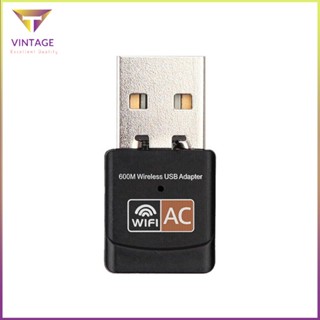 [Ready]  Receiver Wireless Portable Mini 600Mbps 5G Dual Band Usb Adapter [E/4]