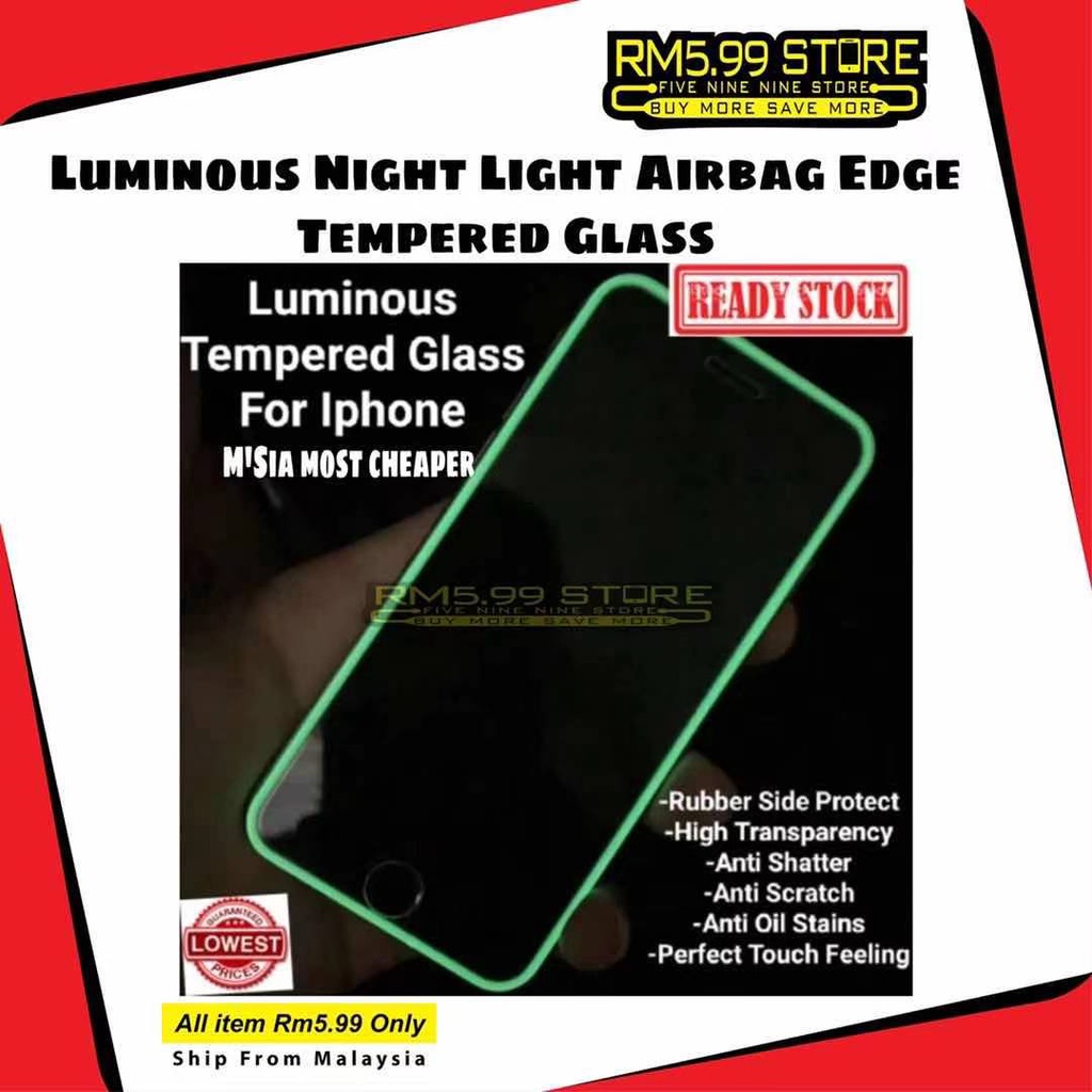(ถุงลมนิรภัย Dark Night Light เรืองแสง) IQOO Z7 Z7x Nubia Neo 10 2 Z9 Z9x Z8 Z8x Focus Pro 12 3 GT Z