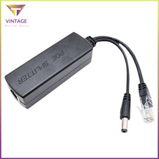 [Ready] Active Poe Splitter 12V 2A Output Ieee 802.3Af/At Standard 10/100Mbps Power [E/5]