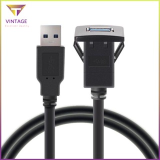 [Instock] 1M/3.3Ft Single Port Usb3.0 A Male To Female Car Flush Mount Cable [E/7]