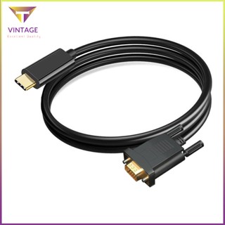 [Ready] Type-C To Vga Cable 1.8M For  Galaxy S8/S9/S8 Plus/S9 Plus/Note 8 [E/12]