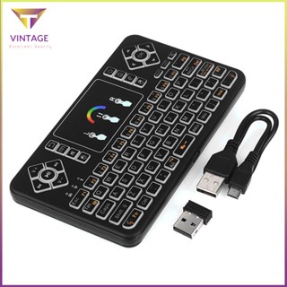 [Ready] Q9A Mini Keyboard With Touchpad Colorful Backlit Small Wireless [E/2]