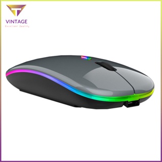 [Instock] Wireless Mouse Rgb Silent Led Backlit Ergonomic Computer 2.4G Usb Gaming Mice [E/5]