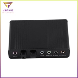 [Ready] Audio Output Adapter External Sound Card 6 Channel 5.1 Spdif Usb Optical [E/10]