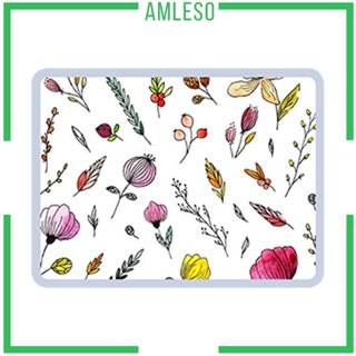 [Amleso] แผ่นโคลน กันลื่น ใช้ซ้ําได้ แห้งเร็ว ขนาด 30x40 ซม.