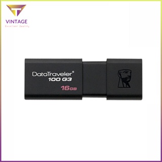 [Instock] Flash Drive 16G Memory Stick Black High Speed Metal Pc Laptop Stylish U Disk [E/6]