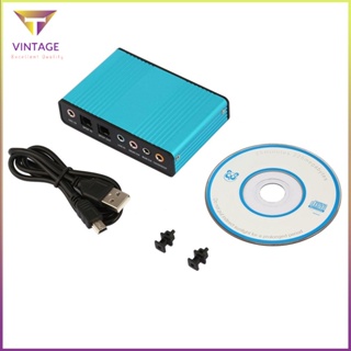 [Instock] Usb 6 Channel 5.1 Audio External Optical Sound Card Adapter For Pc Laptop Skype [E/15]