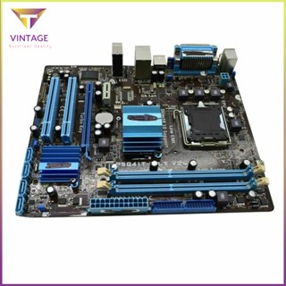 [Instock] 5G41T-M Lx V2 Desktop Mother Board Lga 775 Socket Cpu Ddr3 8G Dual Channel [E/13]