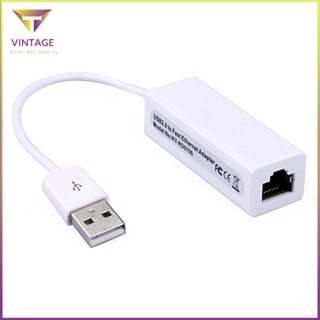 [Ready] Usb 2.0 To Fast Ethernet 10/100 Rj45 Network Lan Adapter Card Dongle 100Mb [E/12]