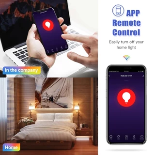 Tuya หลอดไฟ wifi หลอดไฟบลูทูธ LED หลอดไฟเปลี่ยนสีหรี่แสง 10W 15W ใช้งานร่วมกับ Alexa Google Home