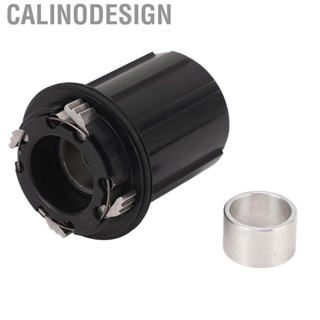 Calinodesign Bike Cassette Body  Free Hub Aluminium Alloy 2 Bearing 15mm Thru Axle High Strength Aperture for Cycling