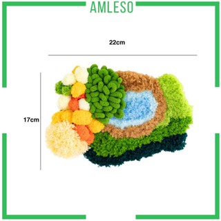 [Amleso] ชุดที่รองแก้วแฟชั่น แฮนด์เมด สําหรับผู้เริ่มต้น