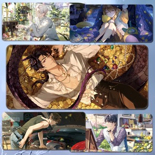 【Tears of Themis】 Marius von Hagen Oversized mouse pad Luke Pearce Keyboard pad Anime game peripheral Artem Wing computer table mat Vilhelm Richard Albert de Haspran custom 【น้ำตาของพวกเขา】มาริอุส vonuson แผ่นรองเมาส์ขนาดใหญ่ลุค Pearce คีย์บอร์ดแพดอะนิเมเ