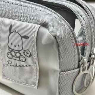 Daron กระเป๋าดินสอ หลายชั้น มีซิป จุของได้เยอะ ลาย Snoopy สําหรับใส่เครื่องเขียน โรงเรียน