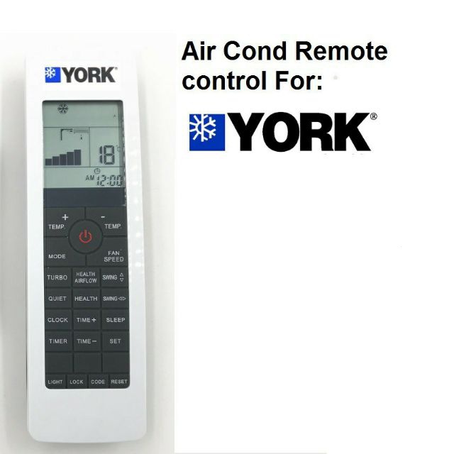 York รีโมตควบคุมเครื่องปรับอากาศ OEM V9014557 0010401314T YWM5J10AAS-W YWM5J13AAS-W YWM5J30AAS-W