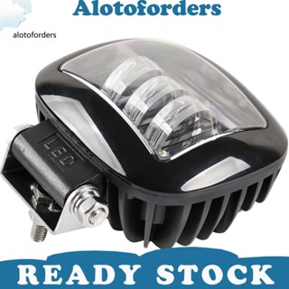 &lt;Alotoforders&gt; ไฟ LED 30W 6000K ทรงสี่เหลี่ยม ทรงกลม สําหรับรถยนต์ รถบรรทุก ออฟโร้ด รถจักรยานยนต์ SUV UTV