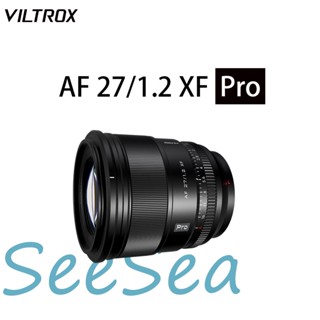 Viltrox 27mm f1.2 Pro เลนส์โฟกัสอัตโนมัติรูรับแสงขนาดใหญ่สําหรับกล้องมิเรอร์เลส Fuji X Mount 27mm f1.2 APS-C