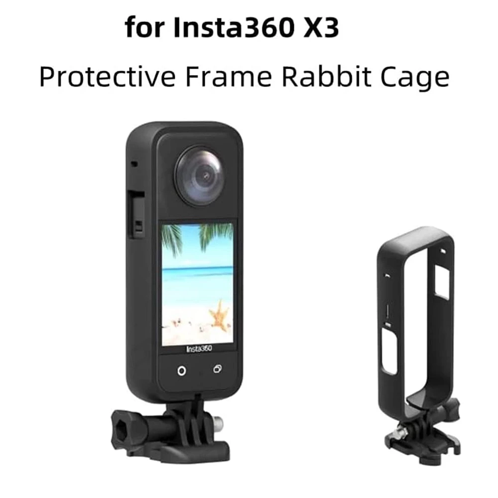 Insta360 X3 ฝาครอบเลนส์ กรอบป้องกัน และการ์ดป้องกันเลนส์ สําหรับ Insta 360 X3 ชุดอุปกรณ์ป้องกันกล้อง รอยขีดข่วน 【จัดส่งรวดเร็ว】 thumbnail 6