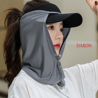 Daron หน้ากาก ผ้าพันคอ ผ้าเรยอน กันแดด ระบายอากาศ ป้องกันรังสียูวี แฟชั่นฤดูร้อน สําหรับผู้ชาย และผู้หญิง