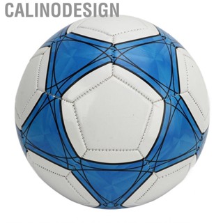 Calinodesign Soccer Ball Thicked Size 5 Children Training for Ractice Game Examination Tranning