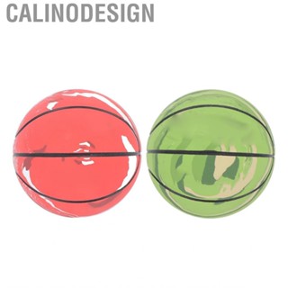 Calinodesign Miniature Bouncy Basketball Toy  Elastic for Pet Home