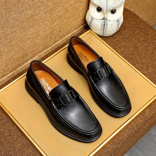 Original Dot Ferragamo รองเท้าลําลอง สไตล์ธุรกิจ สําหรับผู้ชาย